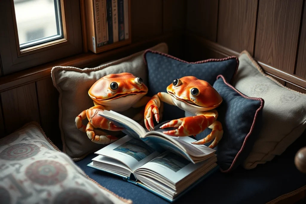 Teaching Crabs How To Read Meaning