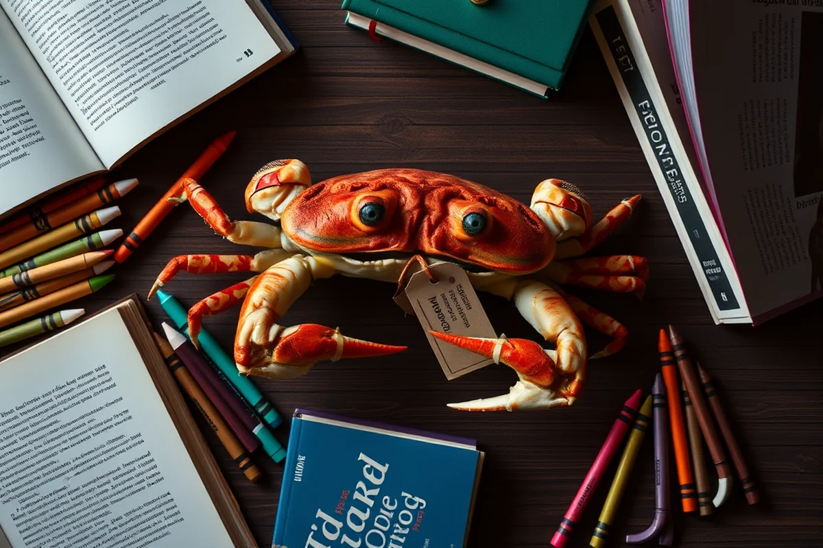 teaching crabs how to read meaning — Teaching Crabs How To Read Meaning (the finished result)