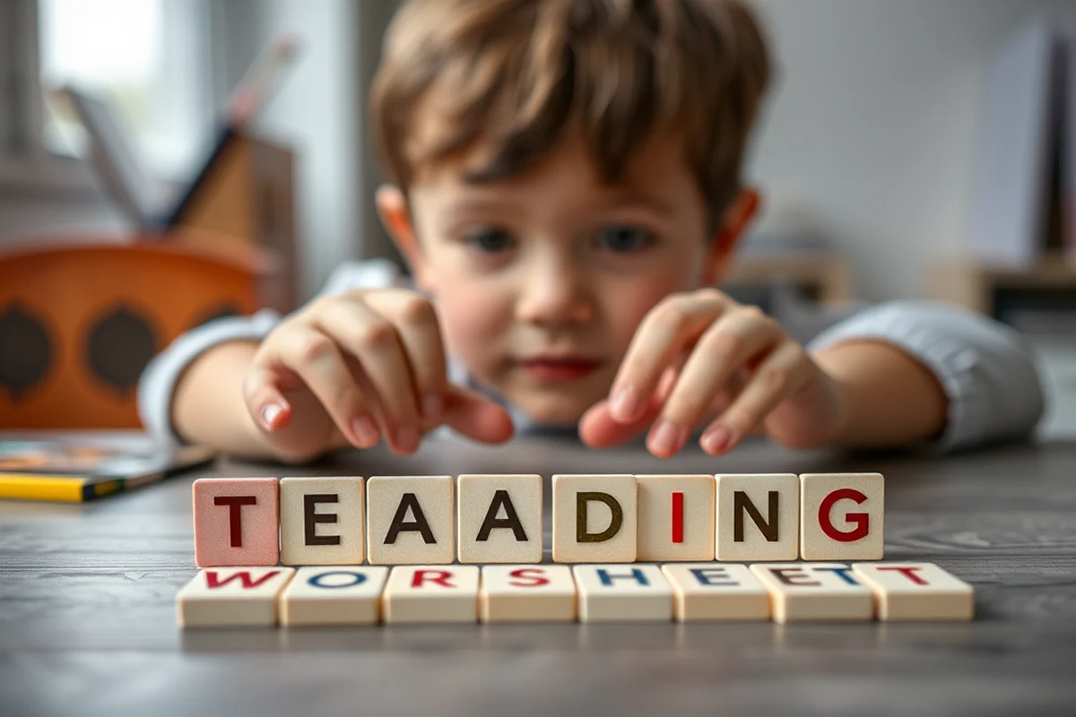 teaching reading worksheets — Teaching Reading Worksheets (step by step)
