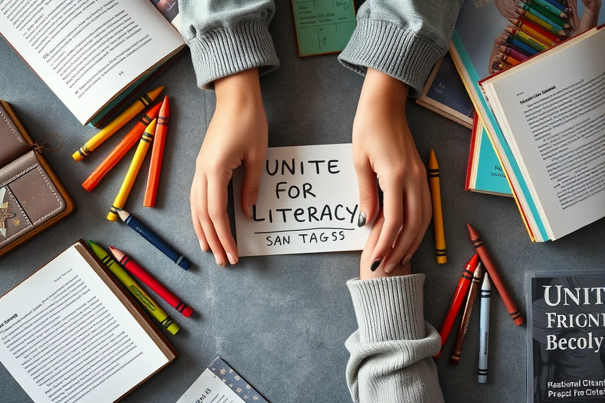 unite for literacy — Unite For Literacy (the finished result)