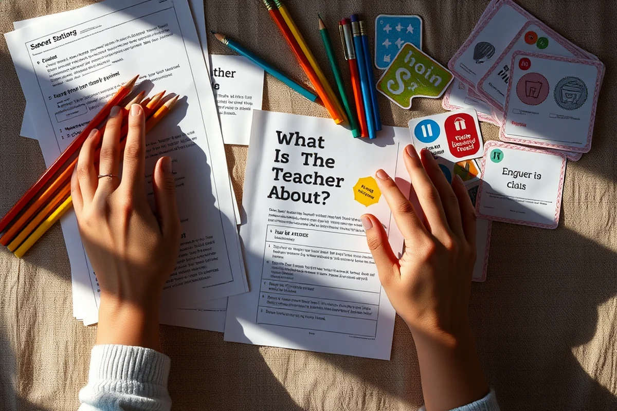 what is the teacher about book — What Is The Teacher About Book (the finished result)